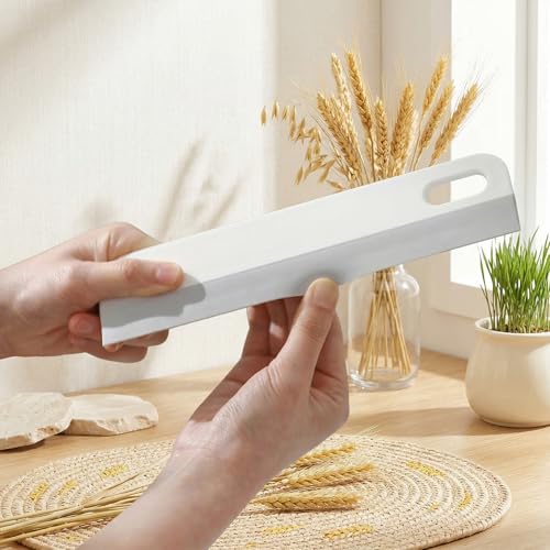 Small Rubber Squeegee for Sink All-Purpose Soft Silicone Squeegee | Mini Scrubber Scraper Tool For Kitchen Shower Glass Door Mirrors Bathroom Countertops Dishes Car Windows