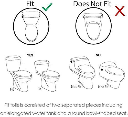 Non-electric Adjustable Angle Bidet Toilet Attachment (Warm Water Bidet)