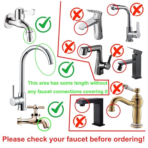 3.28ft/1m Sink Spray Hose,Shampoo Sprayer Handheld Hose Portable Sink Hose Spraye Strainers for Bathing Baby,Pets Shower,Rinsing Vegetables,Washing Hair - size: 1 m