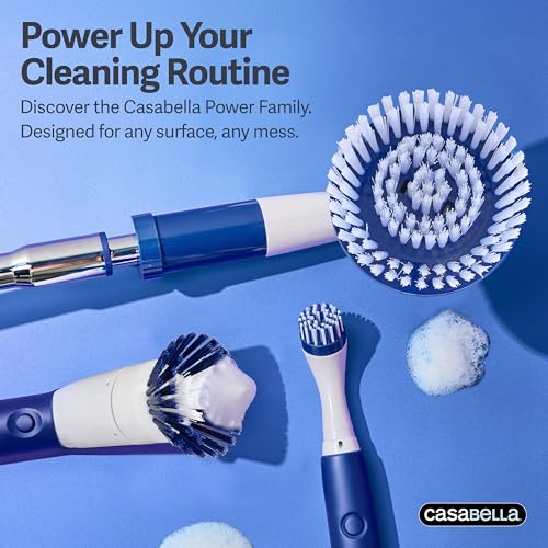 Casabella Power Spin Handheld Scrubber - style: Handheld