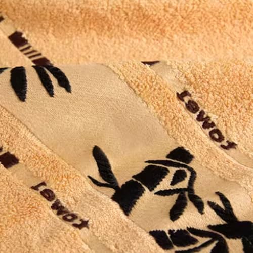 Quick Dry Bamboo Fiber Bath Sheets Soft Absorbent Thick Bath Sheets Washable Quick Drying Large Bath Towel 55.1x27.5in Lightweight - color: Green