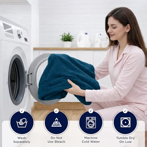 DAN RIVER Pack of 1 Oversized Bath Sheet, 40 x 80 Inches, Blue Opal | 100% Cotton Jumbo Bath Towel with Extra Large Coverage, Lightweight Feel, Super Soft & Quick Dry - color: Blue Opal, size: 40x80" Oversized Bath Sheet