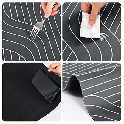 Diatomite Stone Bath Mat Quick Dry Bathroom Mat Non-Slip Bathroom Diatomaceous Earth Bathroom Floor Mat Carpet 40x60 cm Grey - color: Grey