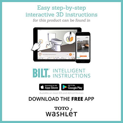 TOTO® WASHLET® C5 Electronic Bidet Toilet Seat with PREMIST and EWATER+ Wand Cleaning, Elongated, Cotton White - SW3084#01 - size: C5 Elongated