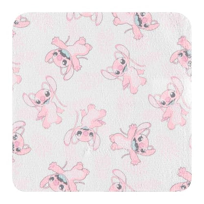 Disney Baby Washcloths 12 Pack – Ultra Soft Baby Wash Cloths, Lilo & Stitch (Stitch & Angel), Winnie the Pooh & Mickey Mouse, Absorbent Newborn Bath Essentials - color: Angel II