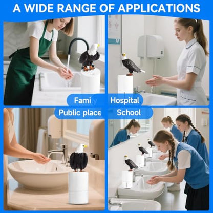 Bald Eagle Automatic Foam Soap Dispenser for Bathroom Kitchen - color: Bald Eagle