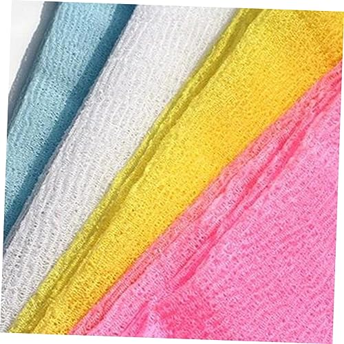 Long Body Exfoliating Nylon Bath Towel 3PCS Set Spa Towel Shower Washcloth Gentle Skin Care Sturdy