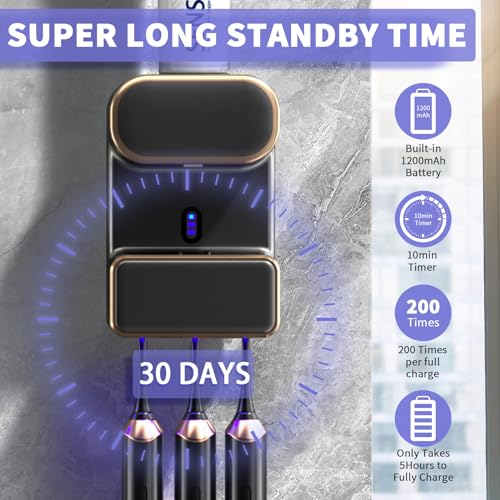 Automatic Toothpaste Dispenser,Wall Mounted Electric Toothpaste Dispenser with 3 Toothpaste Slots,Toothpaste Dispenser for Kids and Adults (Black)