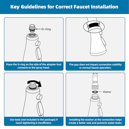 Hibbent Pull Down Kitchen Faucet Head Replacement, NSF/ANSI/CAN 61 & CUPC Certified 3-Function Sink Spray Nozzle with 15 Adapters Compatible with Moen, Delta, Kohler Faucets, Brushed Nickel - color: Brushed Nickel, style: 1.8 Gallon Per Minute