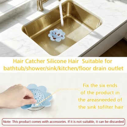 Universal Bathroom Sink Stopper,Brushed Gold Bathroom Sink Drain | for Bathroom Vanity Vessel Sink,with Silicone Hair Catcher Rapid Draining Plastic Pop-up Sink Drain Anti-Clog - color: Bathroom Sink Drain-brushed Gold