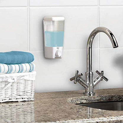 Better Living Products Clear Choice 1 Single Soap Dispenser, One Chamber, White - color: White, size: One Chamber