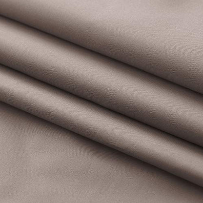 EurCross Brown Shower Curtain Liner Fabric 72 x 72 Inch, Hotel Luxury Washable Cloth Shower Curtain Bathroom,Taupe - color: Chocolate, size: 72"W x 72"L (Pack of 1)