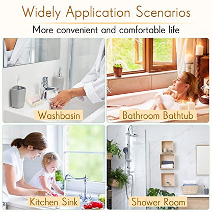 2 Pieces Silicone Soap Dish Self Draining Soap Dish Shower Waterfall Bar Soap Holder Tray with Drain Soap Saver for Kitchen Bathroom Accessories (Cream White) - color: Cream White