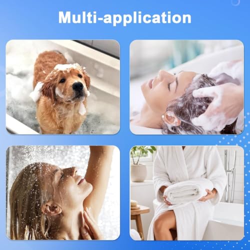 Bathtub Faucet Shower Head Sink with 79" Hose for Bathroom Garden | Tub Faucet Sink Hose Sprayer Attachment Set , ON/OFF 6 Modes High Pressure Handheld Shower Extension Kit, Removable