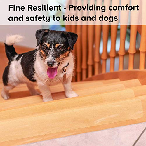 LifeGrip Anti Slip Transparent Anti Slip Tape, 4 inch by 38 feet, Non-Slip Traction Grip Tape to Tubs, Boats, Stairs, Clear, Soft, Comfortable for Bare feet (4" X 38') - size: 4" X 38'