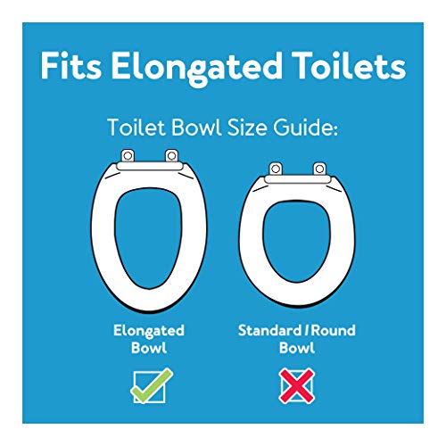 Carex 3.5 Inch Raised Toilet Seat with Arms, Elongated Toilet Seat Riser, Up to 250 lbs Capacity, Elevating & Raising Seat for Elderly & Handicap, Universal, Slip-Resistant with Padded Handles, White - size: Elongated