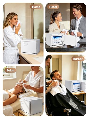 Hot Towel Warmer Esthetician - Hand Face Towel Warmer Heating Machine | 8L Large Capacity Towel Steamer for Facial Spa Hair Beauty Salon Home