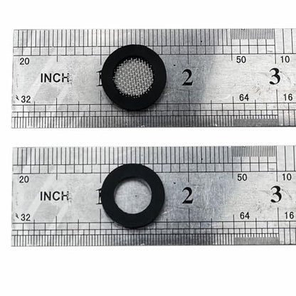 Voolan 4 Pack 3/4" Shower Head Filter Gasket + 4 Pack Rubber Washer, Creates A Seal to Prevent Leakage, for 1/2" Fixed Shower Head/Handheld Shower Hose - style: 8 Pack