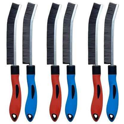 Gap Cleaning Brushes,Small Conner Crevice Cleaner Essentials Home Cleaning | Crevice Brushes for Women Men, Hard Bristle Small Space Scrub for Household House Bathroom Kithen Window Shower Sink - color: 6pcs New Model