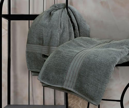 Bliss Casa Jumbo Bath Sheet 2-Pack — 35″×70″ Oversized Cotton Bath Sheets, Ultra-Soft & Highly Absorbent – Quick-Dry, Hotel-Quality & Durable - color: Dark Gray, size: 2 Pack Bath Sheet