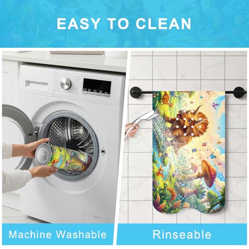 Upgrade Cartoon Baby Bath Mat Non Slip - 40"x16" Extra Long Bathtub Mat for Baby Eco Friendly Durable Bath Mat for Tub Non Slip Kids Tub Mat with Suction Cups, Machine Washable and No Fading, Dinosaur - color: I-dinosaur-2