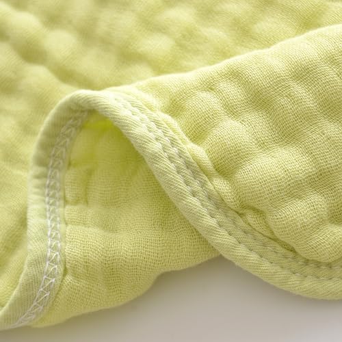 Baby Washcloths, Soft Absorbent Cotton Burp Cloths, Burping Cloth for Newborn Sensitive Skin,12x12 inches, 6 Pack (Blue,Green,Purple) - color: Blue,green,purple