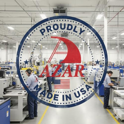 Azar Displays 250035 Clear Single Pocket Wall File with double-sided adhesive tape, 4 pack - color: CLEAR, style: Adhesive
