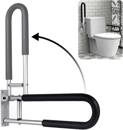 Handicap Grab Bars Rails 30 Inch Toilet Handrails Bathroom Safety Bar Hand Support Rail Handicapped Handrail Accessories for Seniors Elderly (30inch) - size: 30inch