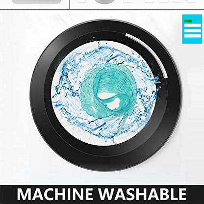 WELTRXE Non Slip Bath Mat Pebbles Bathtub Mat with Suction Cups, Drain Holes for Bathroom Showers, Tub, 35 x 16 Inches Machine Washable Bathroom Mats BPA, Latex Free Safe Shower Mats - Teal - color: Pebbles-clear Teal, size: 35" x 16" (Rectangular)
