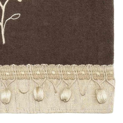 Avanti Linens - Bath Towel, Soft & Absorbent Cotton Towel (Willow Collection, Mocha) - color: Willow Mocha, size: Bath Towel