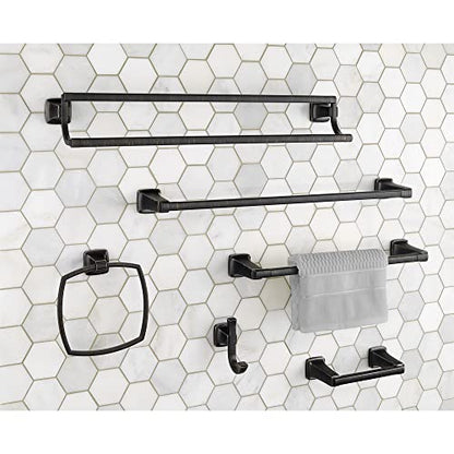 American Standard 7353224.295 Townsend 24-Inch Double Towel Bar, Brushed Nickel - color: Brushed Nickel