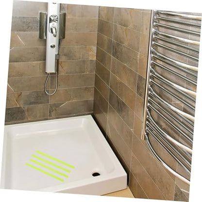 Alipis 24pcs Transparent Non-Slip Bathtub Strips Adhesive Shower Stickers for Safety Anti-Skid Floor Tape for Bathtub and Shower Use Easy Installation Slip Prevention