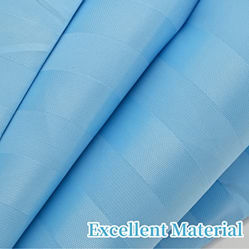 Small Mini Shower Curtain or Liner Fabric 31x71 Inch,Washable IPx4 Waterproof Hotel Quality,Shower Curtains with Hooks and Grommets,Stall Shower Liner/Blue … - color: Blue, size: 31"W x 71"L (Pack of 1)