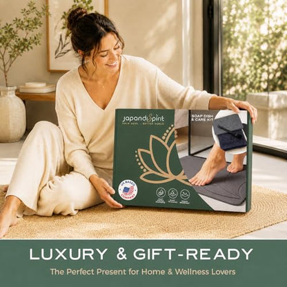 Stone Bath Mat, Diatomaceous Earth, Quick Dry - West Lotus | Non-Slip, Stone Bath Mats for Bathroom, Diatomite, 23.6"x15.4", Luxury Bath Mat - color: West Lotus