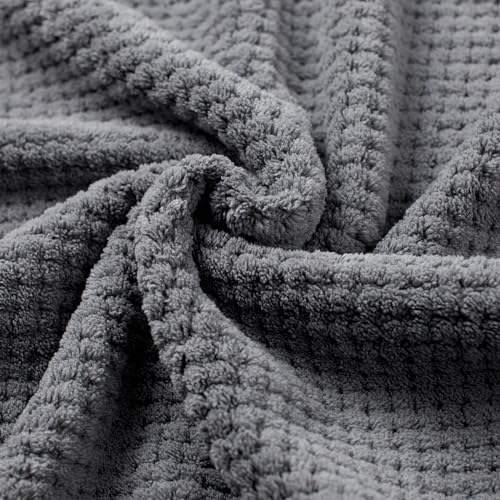 Oversized Bath Towels Extra Large 40x80 Inches Bath Sheets for Adults Super Soft Quick Dry Highly Absobent Microfiber Shower Towels (6 Piece,Charcoal)… - color: Charcoal 6 Piece, size: 6 Piece