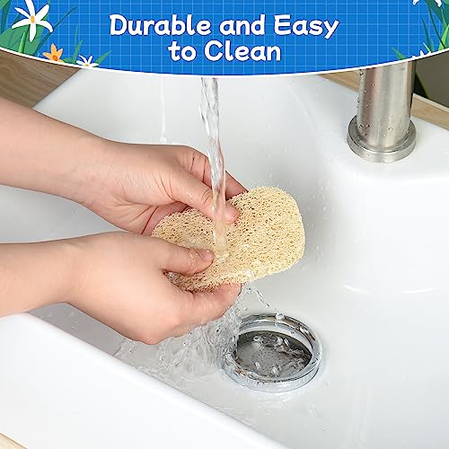 4pcs Soap Lifting Pad for Bar Soap,Beige Non-Slip Soap Saver Pads Self Draining Soap Bars Holder Pads for Kitchen Bathroom Travel Hotel Shower Cleaning Supplies - size: Beige