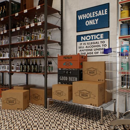 21" Deep x 36" Wide x 8" Height Wire Shelving Kit | 1-Tier | NSF Commercial Storage Rack Unit - size: 21" Deep x 36" Wide
