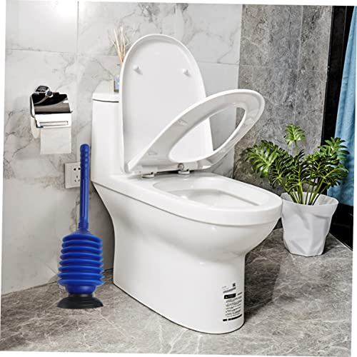 Ciieeo Thrust Toilet Plunger Professional Bathroom Plunger High Pressure Thrust