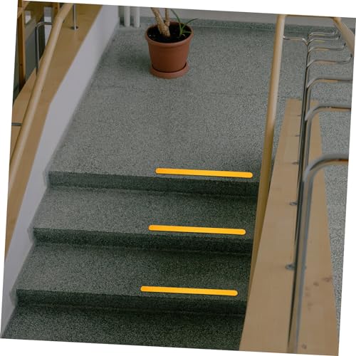 Operitacx 12 pcs Bathroom Non-Slip Stickers Sturdy Anti-Skid Strips for Shower and Stairs Indoor Floor Safety Decals Strong Adhesive Waterproof Non-Slip Tape