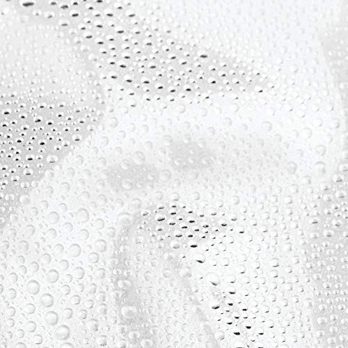 iDesign Vinyl Shower Curtain Liner, 72" x 84", Clear | 12 Grommets, Weighted Magnets - style: Pack of 1