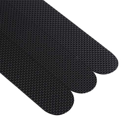 Anti-Skid Tape, 38x2cm Bathroom Anti Slip Tape Safety No Skid Strip Adhesive Sticker for Bathtub Ceramic Floor Bathrooms, Stairs, Decking(Black) - color: Black