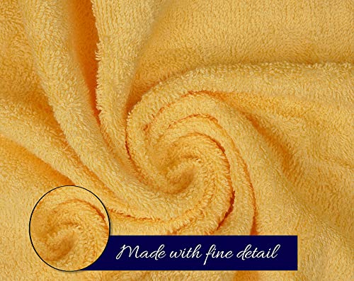 ZUPERIA Classic Hand Towels Pack of 10 (16 x 28 Inches) 100% Ring Spun Cotton Light Weight & Super Absorbent, Fast Drying Hand Towels for Bathroom, Hotels, Travel and Spa (Assorted) - size: Hand Towels, 10 Pack (16"x28")