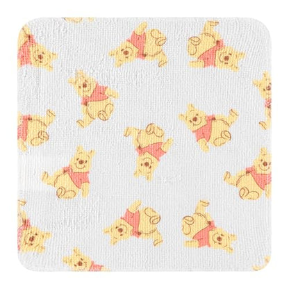 Disney Baby Washcloths 12 Pack – Ultra Soft Baby Wash Cloths, Lilo & Stitch (Stitch & Angel), Winnie the Pooh & Mickey Mouse, Absorbent Newborn Bath Essentials - color: Winnie the Pooh I