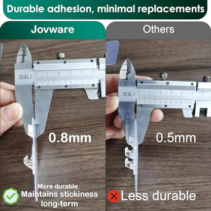 Shower Caddy Adhesive Strips - 2 Pack Replacement for Shower Shelf - size: Al Hook 2 Pack