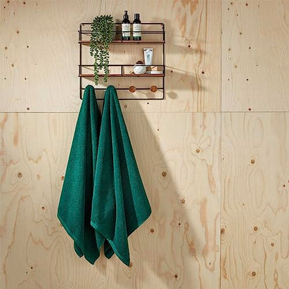 Christy Brixton 4 Piece Towel Set | Emerald Green | 100% Cotton | Ultra Soft | Super Absorbent | 600GSM | 2 Bath Sheets 2 Hand Towels - color: Emerald, size: 2 Hand 2 Bath Sheet Set