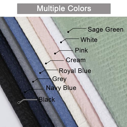 White Stall Shower Curtain 48X72 inch, Embossed Textured Fabric Shower Curtain for Bathroom - Soft Cloth & Hotel Spa, Water Repellent, Machine Washable Bathroom Curtain - color: White, size: 48"W x 72"L (Pack of 1)
