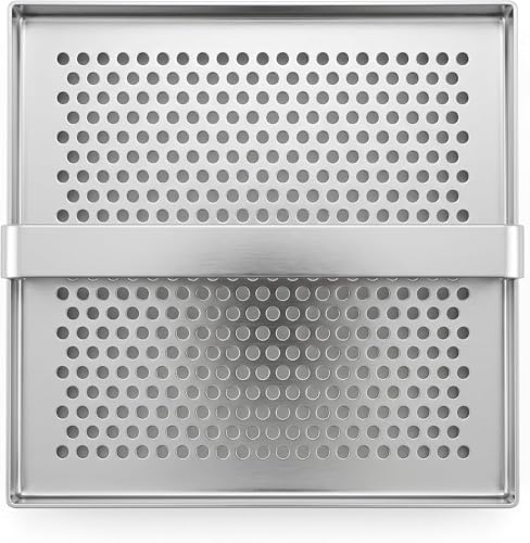 7 3/4 Inch Floor Drain Strainer Basket, Commercial Drain Catcher with Handle | Debris Basket for Restaurant Kitchen Floor Drains | Clog Prevention Strainer | NSF (Depth: 3/4 in.) - size: Depth: 3/4 in.
