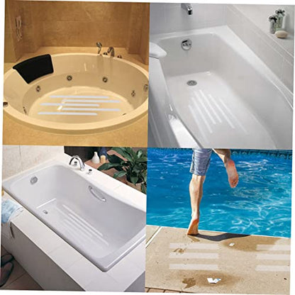 36pcs Non Slip Mat Bathroom Peel and Stick Floor Tape Grip Tape for Bathtub Shower Stairs Decorations - size: 38X2cm