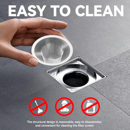 4.5" Top / 2.5" Basket Small Drain Strainer | 2Pcs Sink Drain Hair Catcher, Bathroom Sink Strainer,Drain Mesh Baskets for Laundry - size: 2Pcs Large