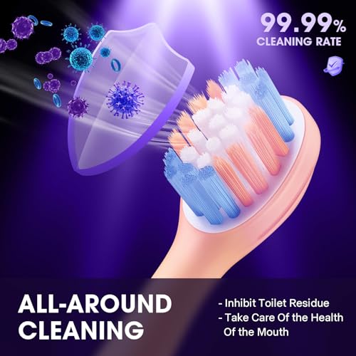 LXIANGN 3 in 1 Toothbrush Cleaner Holders,Rechargeable Wall Mounted Toothbrush Holder Toothpaste Dispenser Automatic 2 Cups Tooth Brush Holder for Bathroom, No Drilling, 4 Slots, Black - color: Black